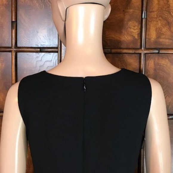 Anne Klein Paris Stroll Croc Embossed Faux Leather Dress - Picture 7 of 14